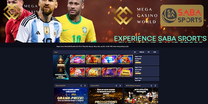 Thể thao MCW có giao diện trực quan, dễ dùng